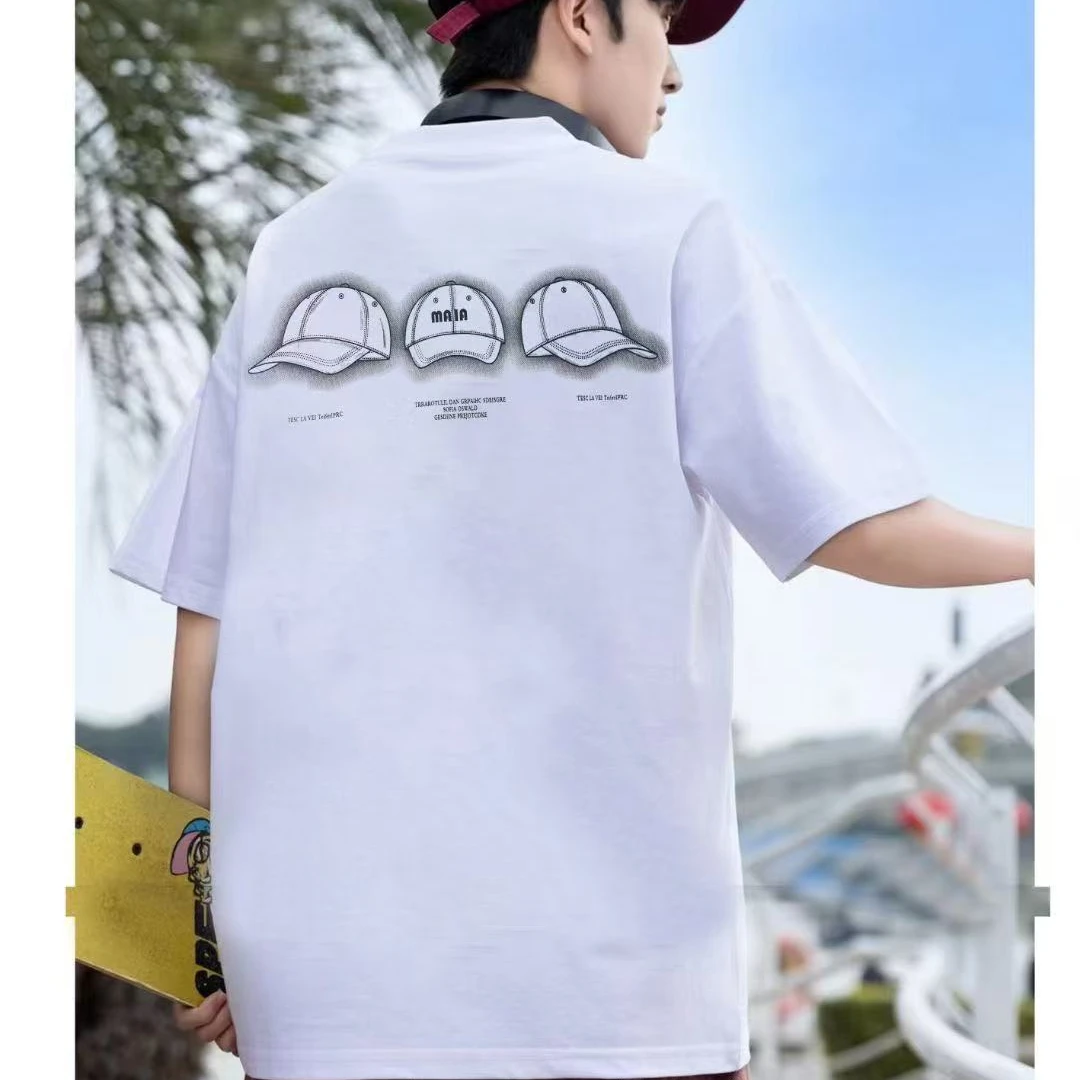 8747【搜衣阁】夏季新款青少年帽子短袖