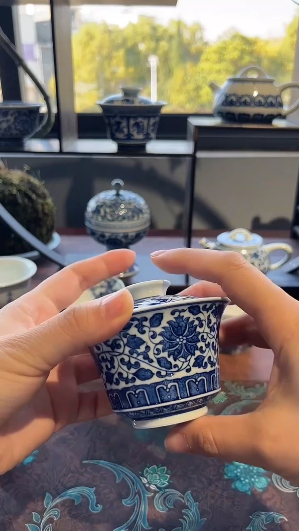 镹曰陶手工手绘柴窑制作马蹄