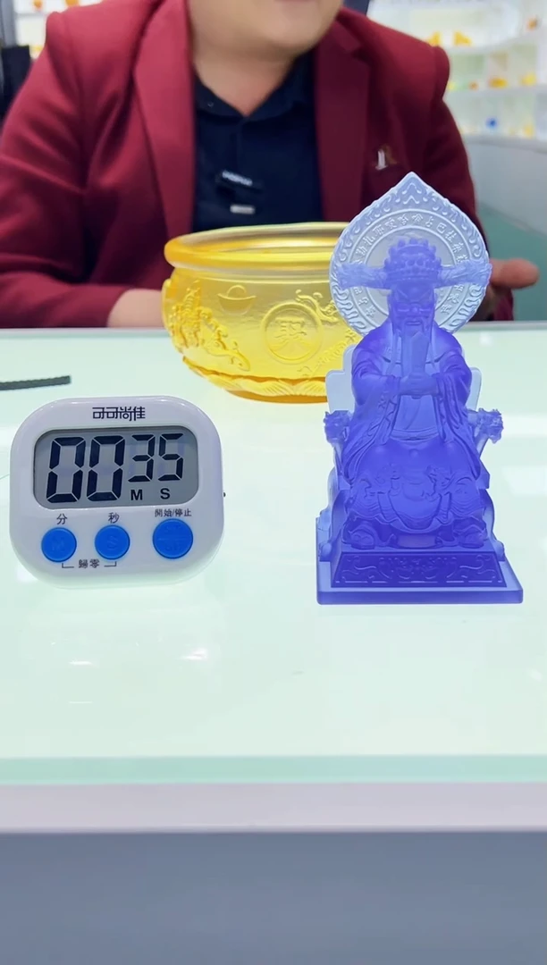 【闪购商品】泥塑古法琉璃摆件