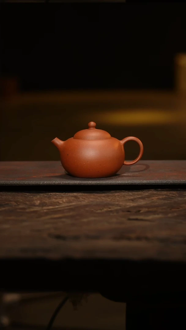 茶壶紫砂虎兰堂老朱泥