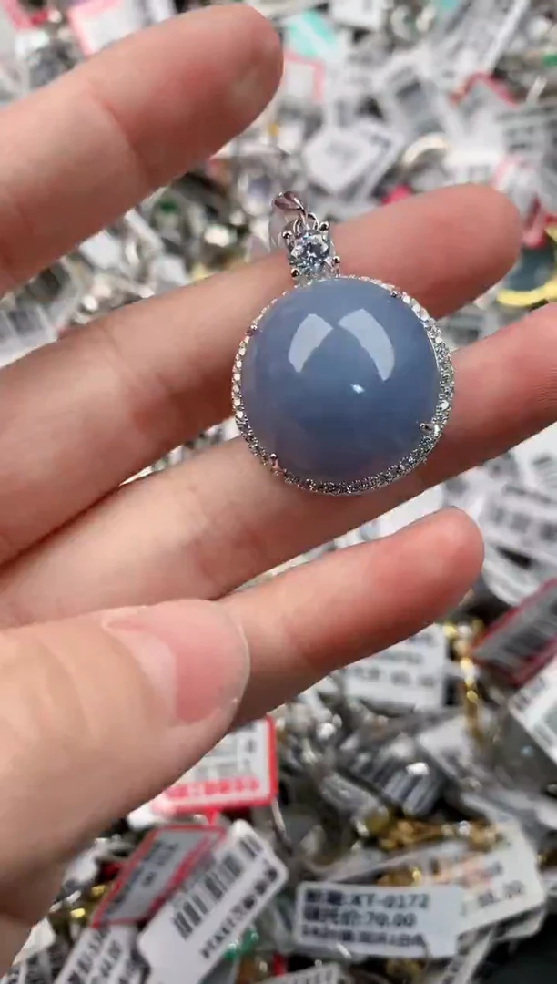 银S925镶嵌戒指翡翠21          10