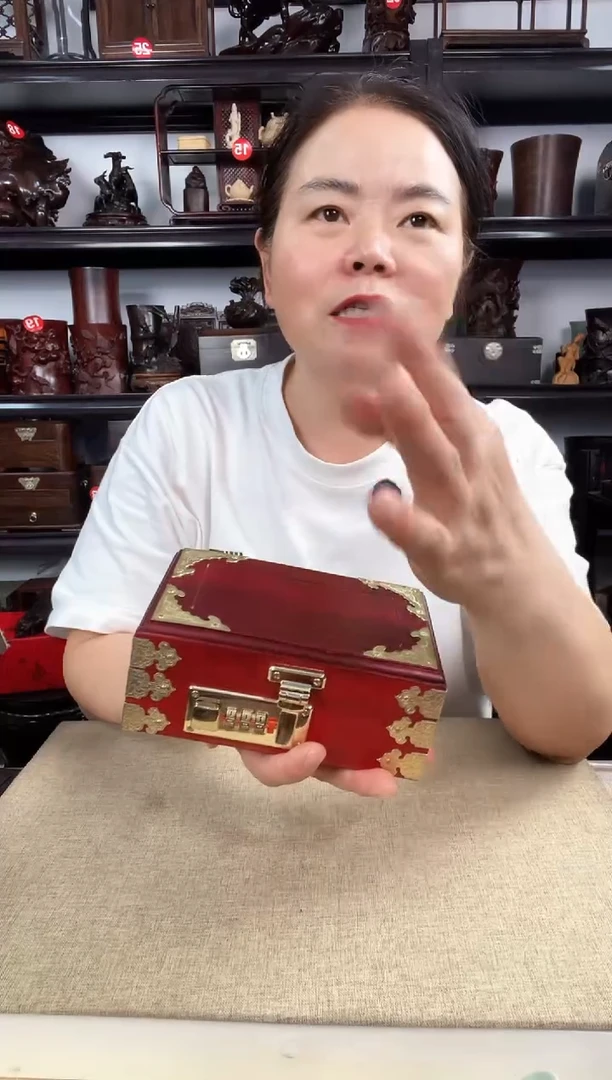 木长方盒老李红木工艺品