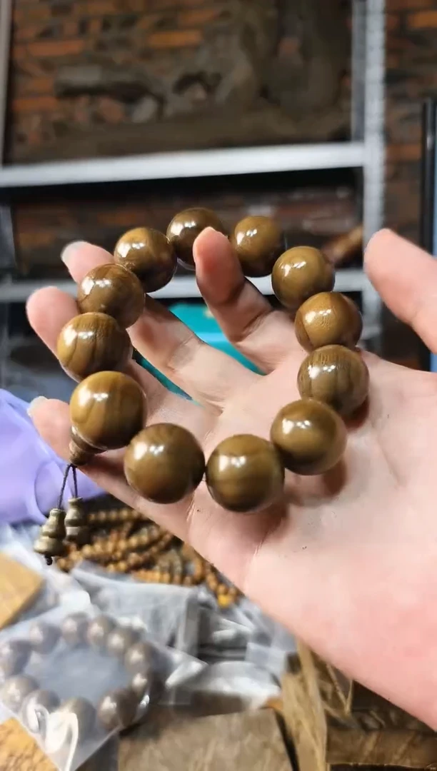 楠木（金丝楠）手串/手链2.0阴沉绿手串