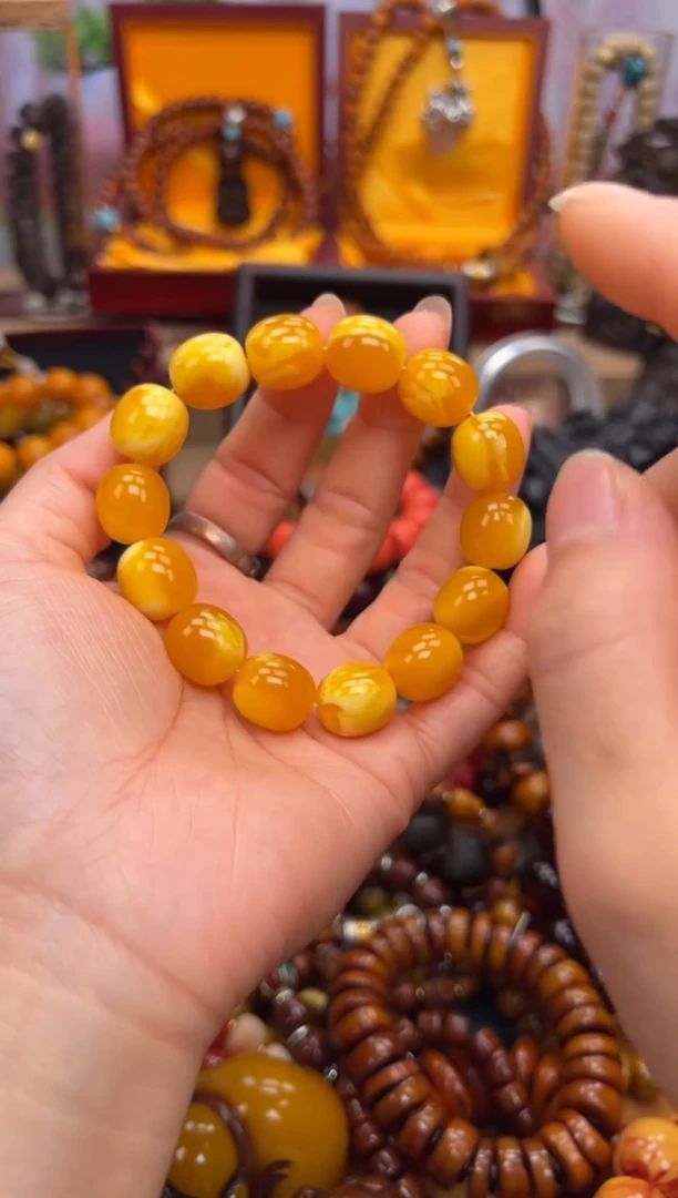 未镶嵌颈饰蜜蜡所见即所得所见即所得