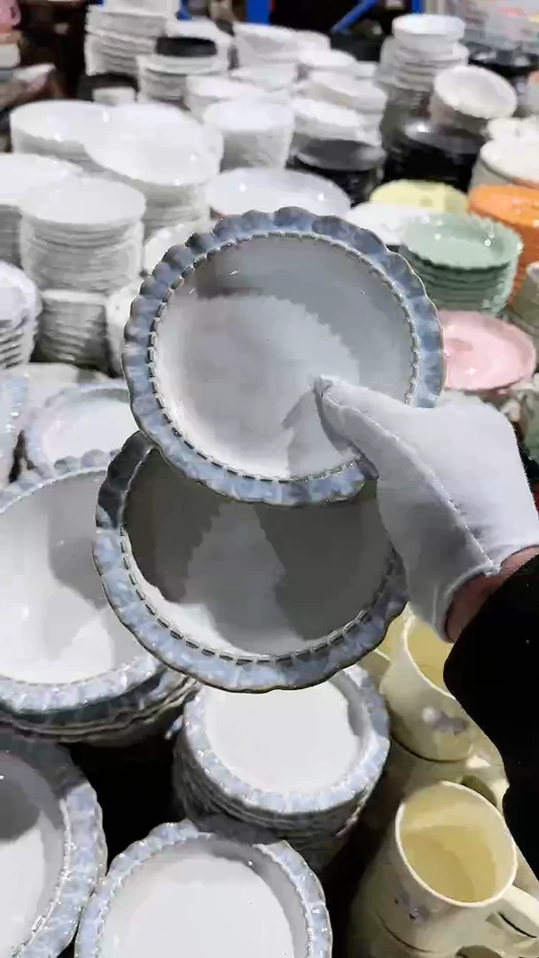 【闪购商品】瓷片2个烟蓝骨碟微瑕 凑满20元包邮