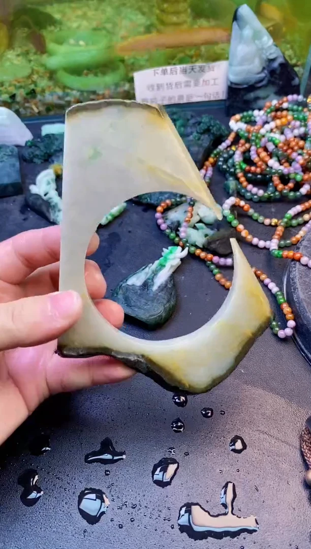 【闪购商品】翡翠颈饰未镶嵌055天然翡翠