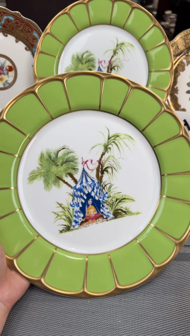 【闪购商品】瓷片12英寸平盘 1个 正品