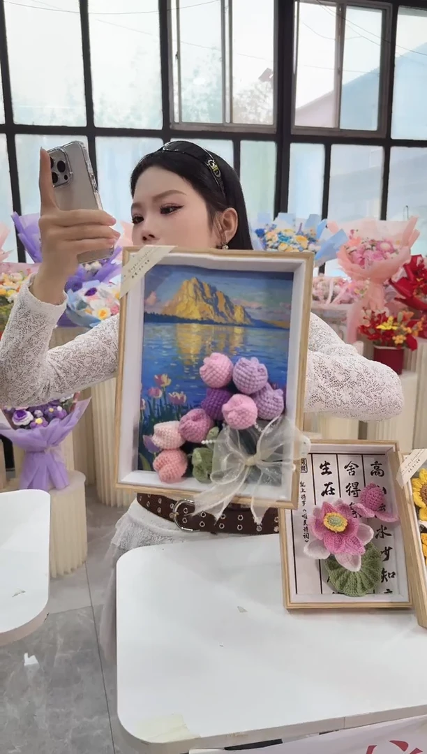 非遗手工定制花束，孤品清仓！！