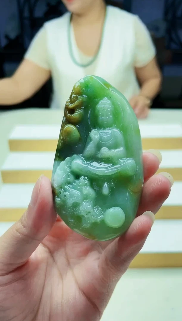 未镶嵌定制翡翠毛货09130159