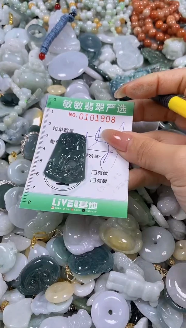 【闪购商品】翡翠颈饰未镶嵌闪购链接0101908