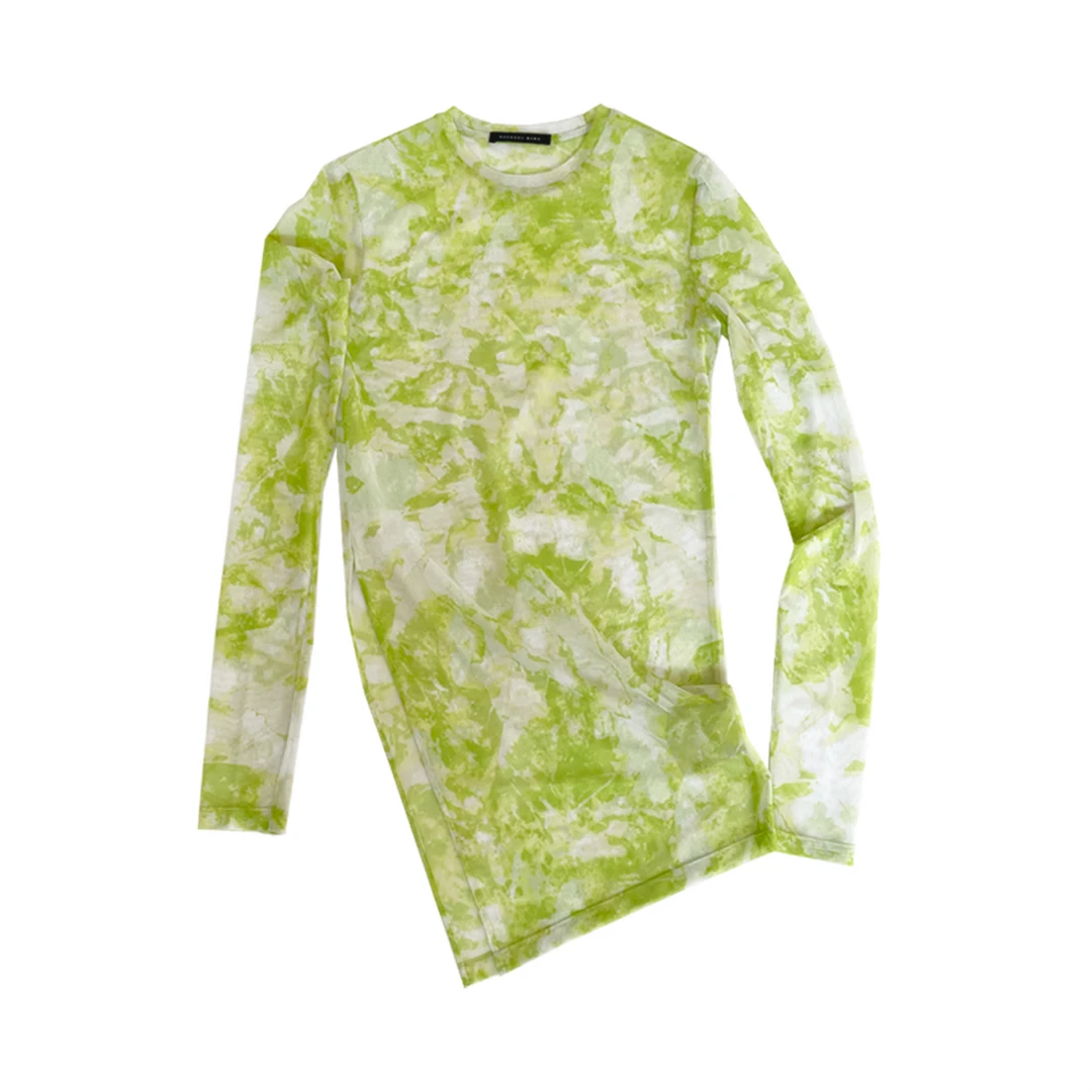 RODERIC WONG 设计师品牌 印花网纱打底 SOLSOL买手店