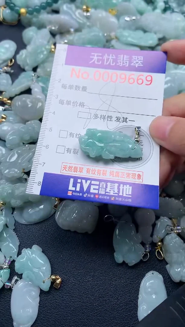 颈饰未镶嵌翡翠9669