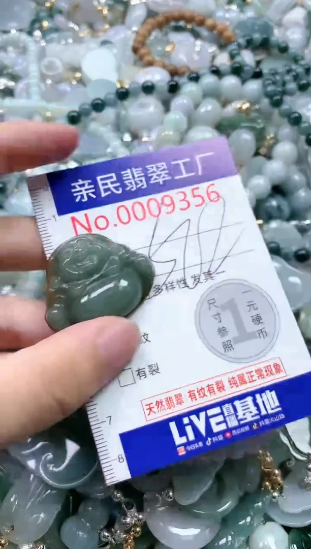 翡翠未镶嵌吊坠(不含链)9356