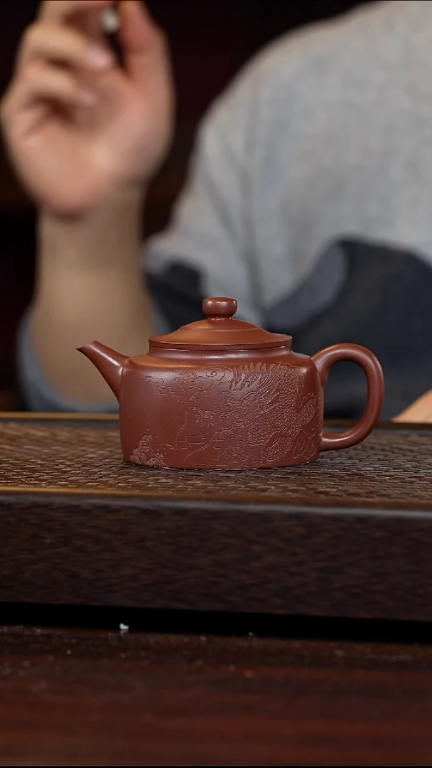 茶壶紫砂丹壶溢香紫砂壶230毫升
