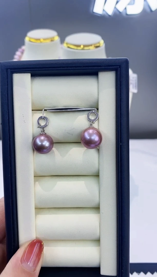 吊坠(赠链)银S925镶嵌淡水珍珠Y淡水吊坠多样性发一