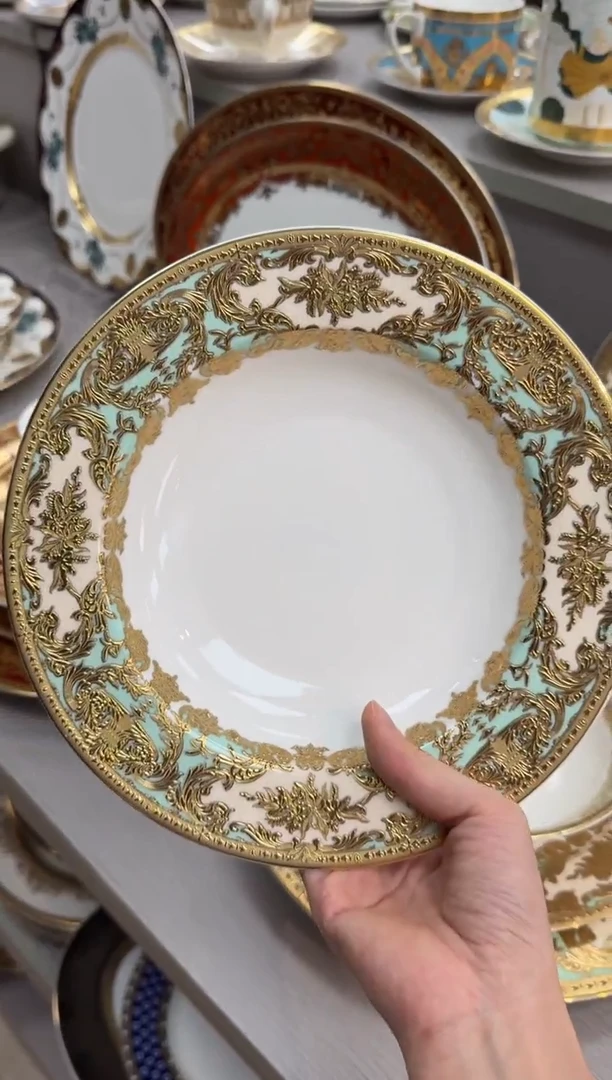 瓷片8.5英寸草帽盘 福利款