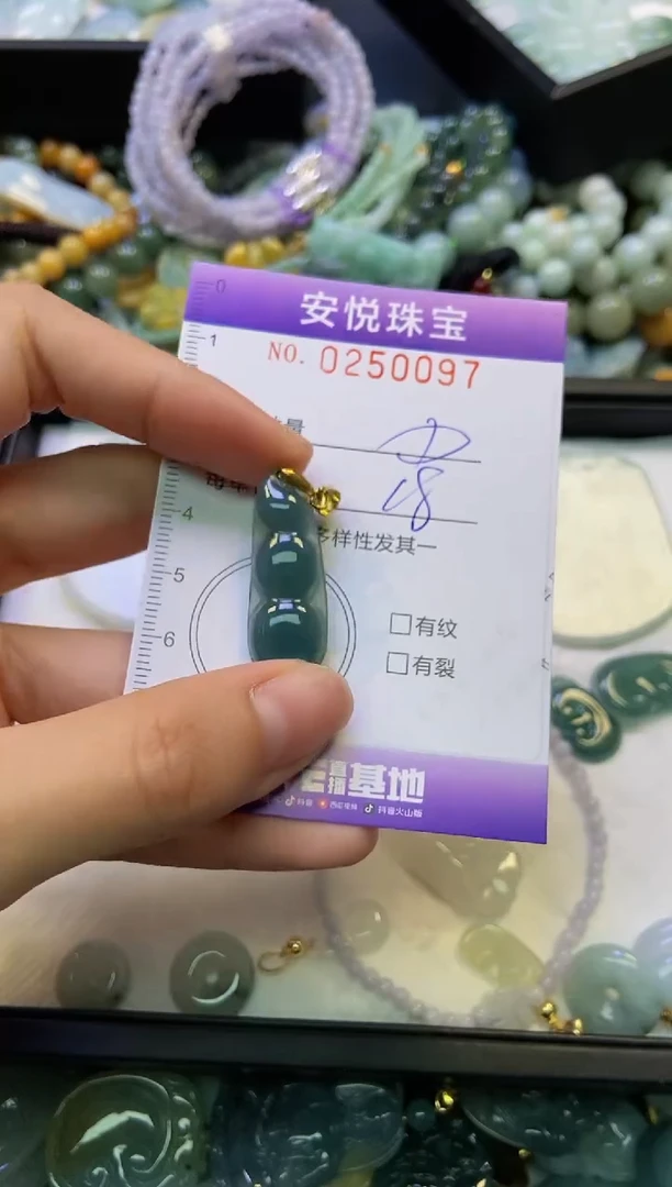 颈饰未镶嵌翡翠闪购0250097