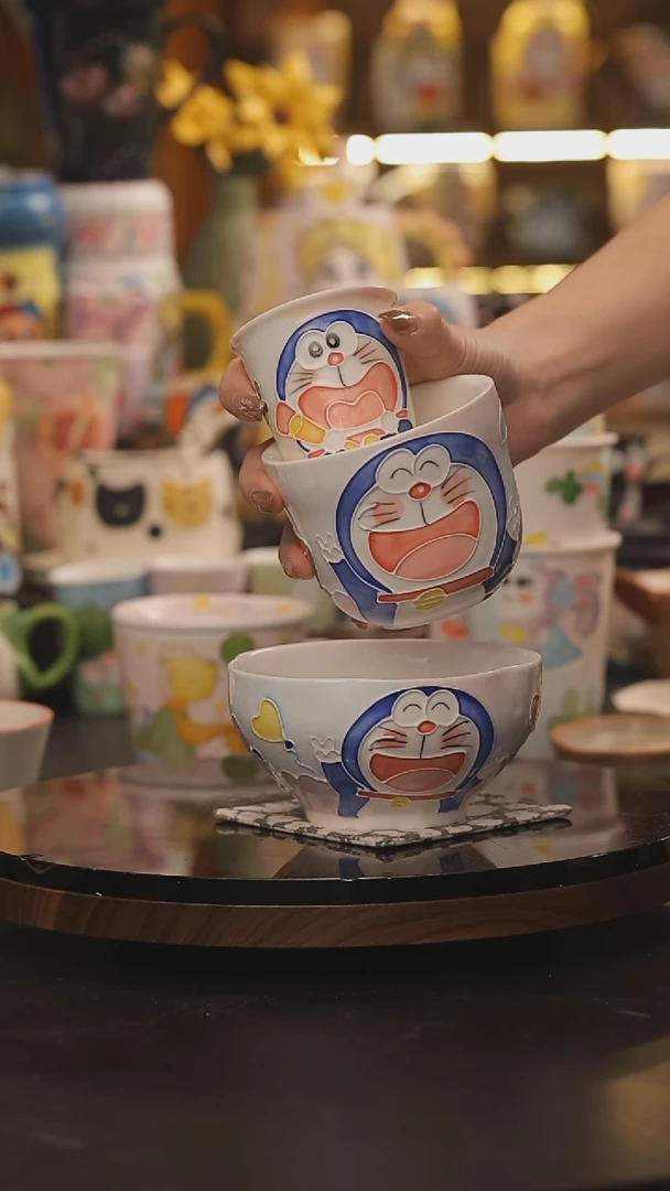 景德镇釉下彩绘设计师款式陶瓷