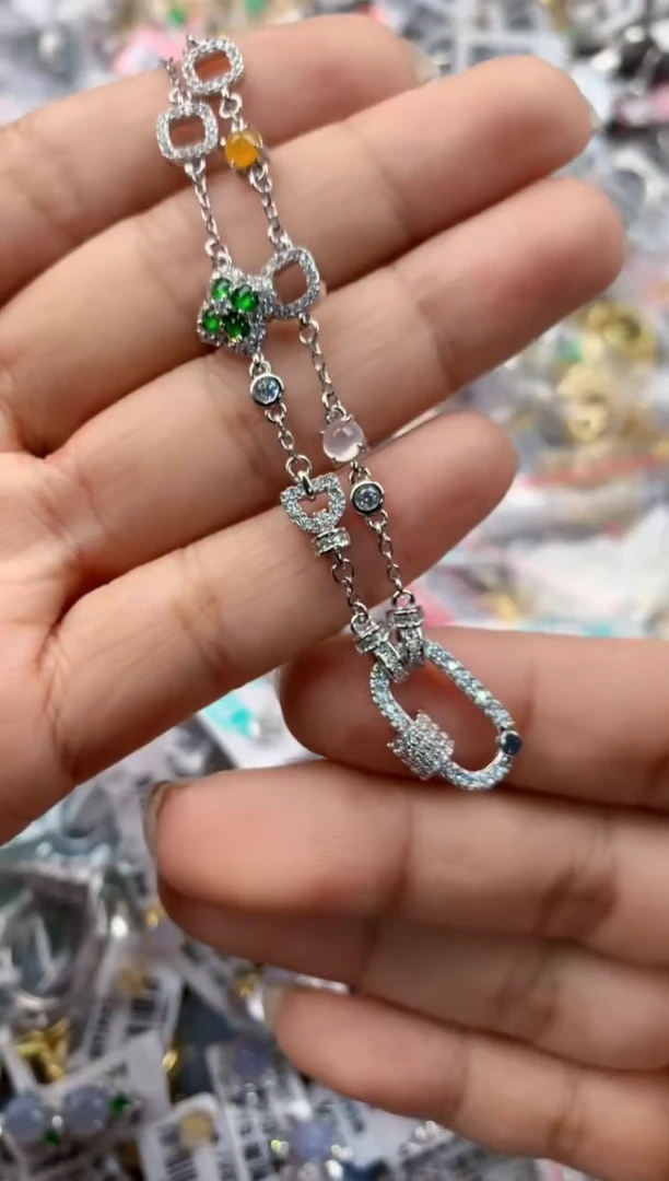 银S925镶嵌戒指翡翠111-----5