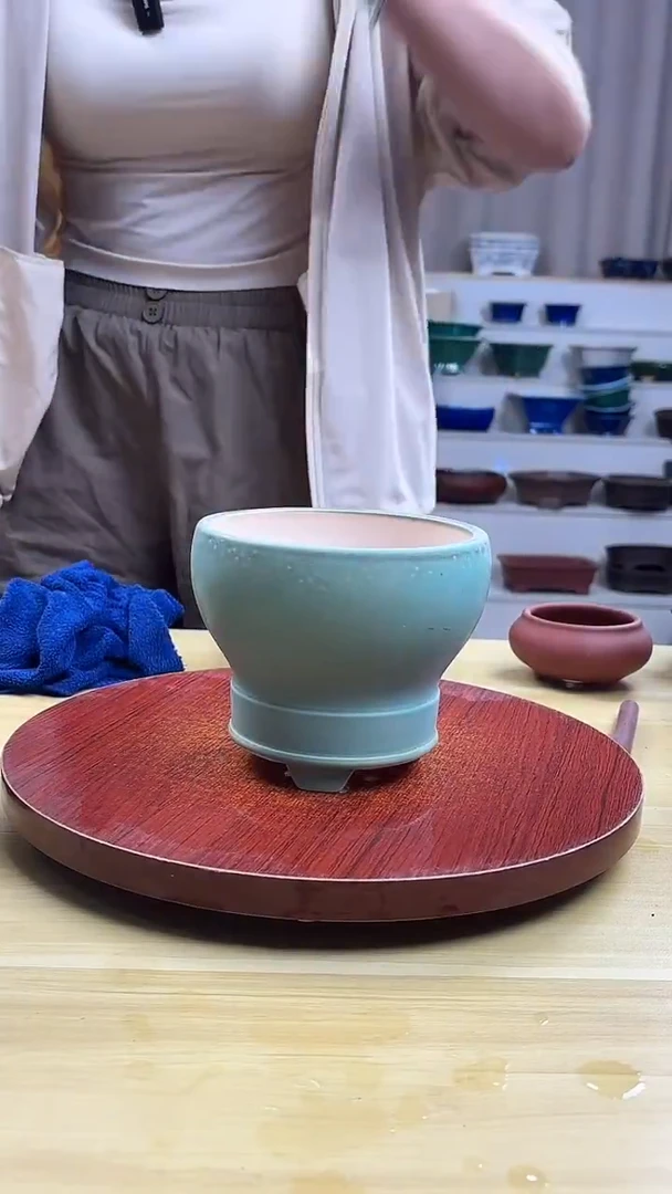 紫砂花盆紫砂花盆精品花盆微瑕