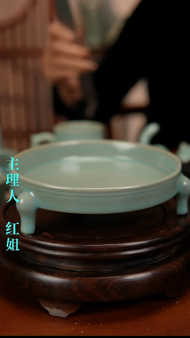 瓷片原产地原矿釉汝瓷