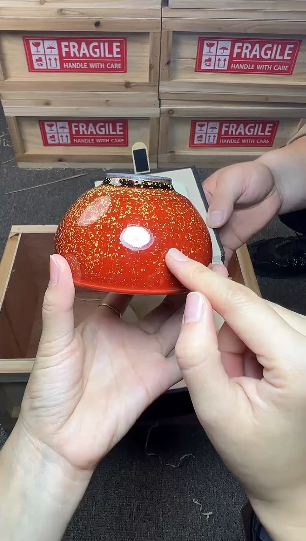 茶盏锦上花 将军 建窑建盏主人杯