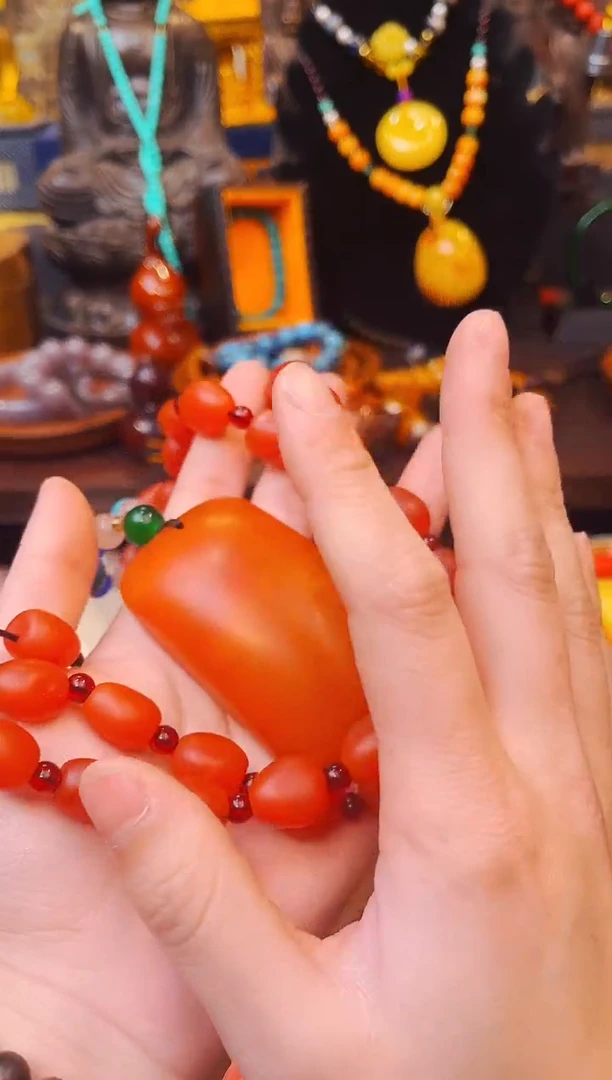 【闪购商品】蜜蜡颈饰未镶嵌大美专属宠粉链接125