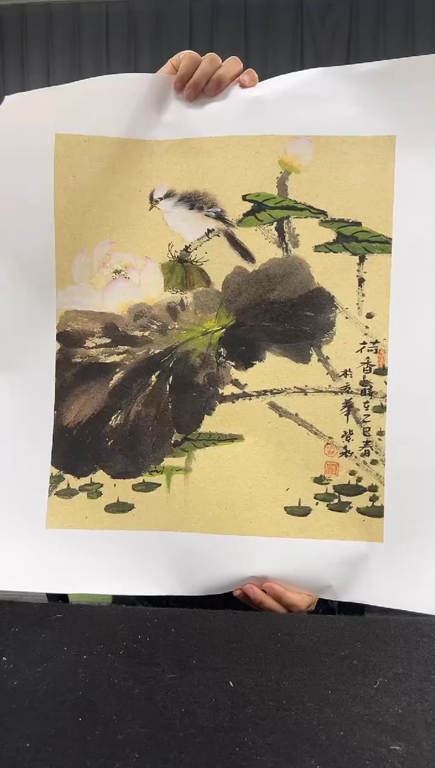 国画老师亲笔国画作品