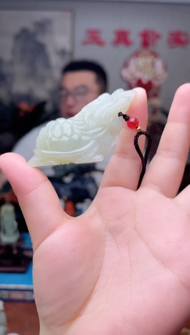 和田玉未镶嵌挂件1