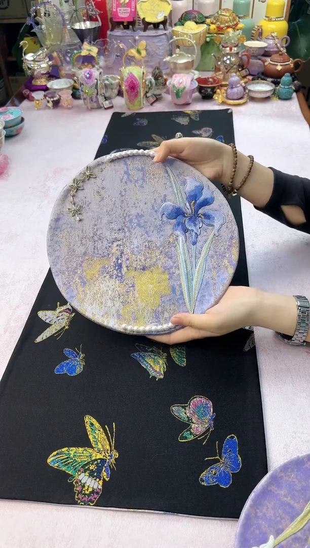 41 蓝色鸢尾花茶席