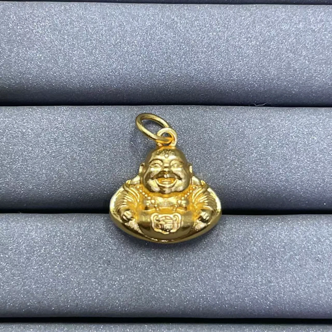 宝阁甄选黄佛公吊坠202