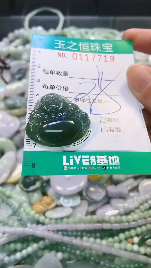 翡翠未镶嵌颈饰闪购0117719
