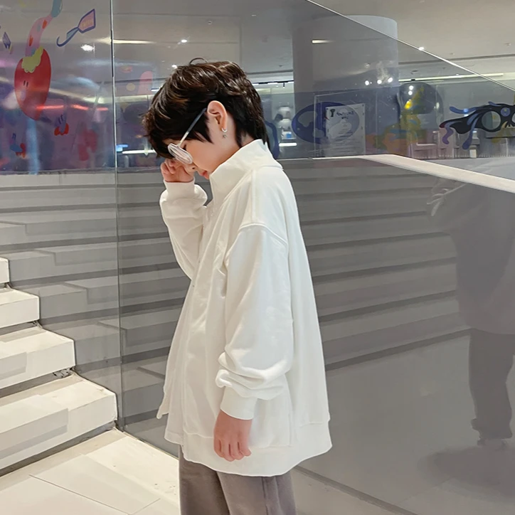 Y4628男童外套春秋装中大童洋气上衣宝宝韩版儿童运动卫衣潮