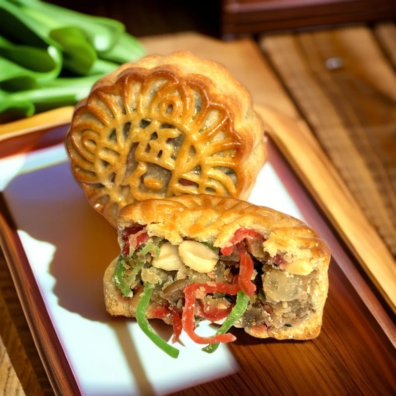 手工五仁月饼老式五仁月饼800g