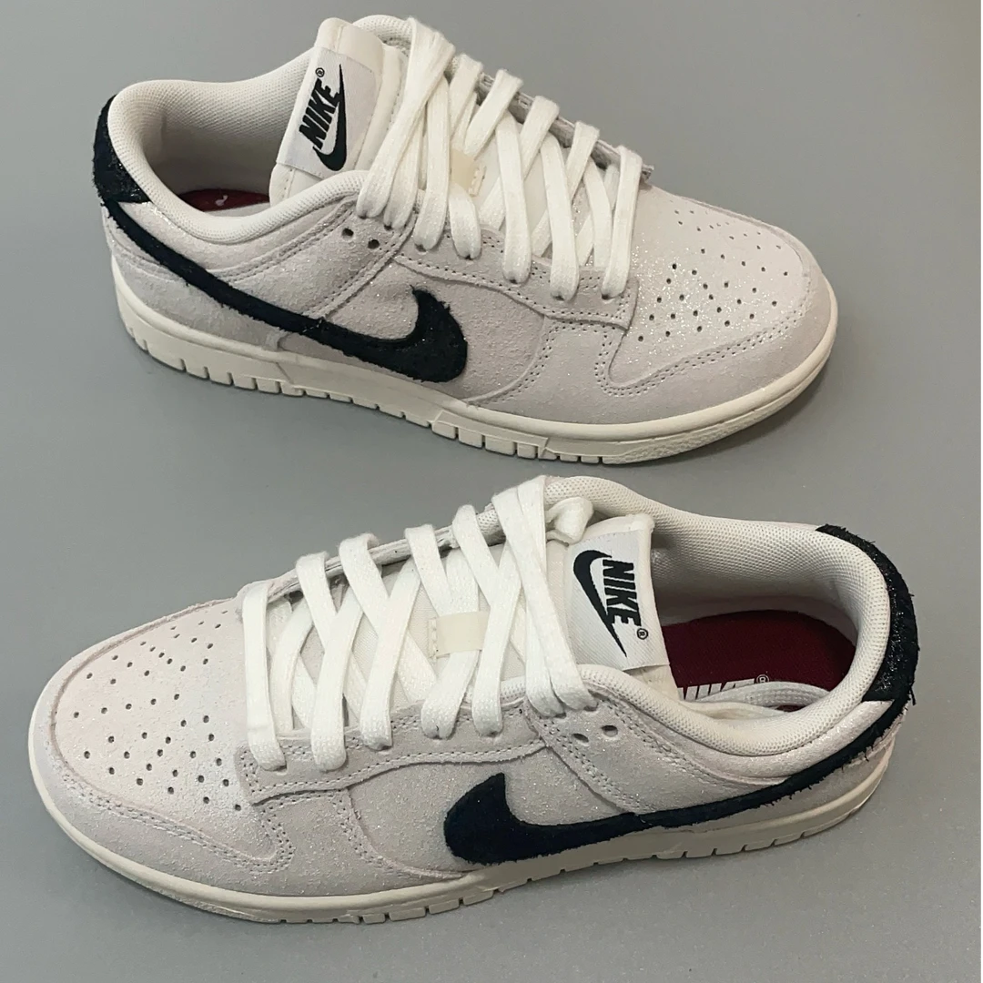 NIKE耐克 DUNK LOW 男女款复古低帮灰色耐磨运动休闲板鞋官方正品