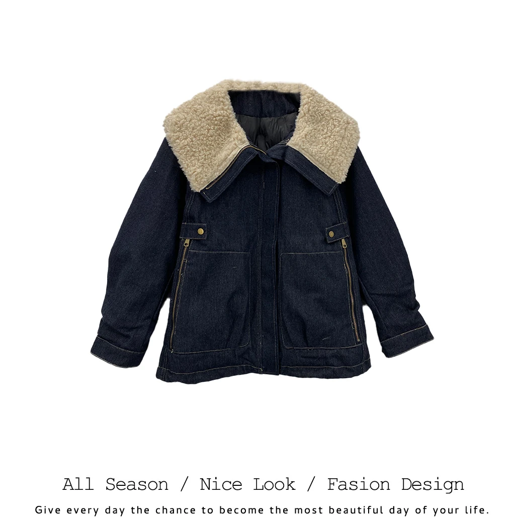 922   欧货潮流时尚复古牛仔百搭宽松长袖外套    款号#920