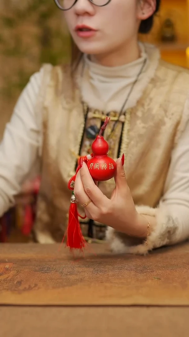 【闪购商品】26宴禾堂天然漆艺小葫芦--58