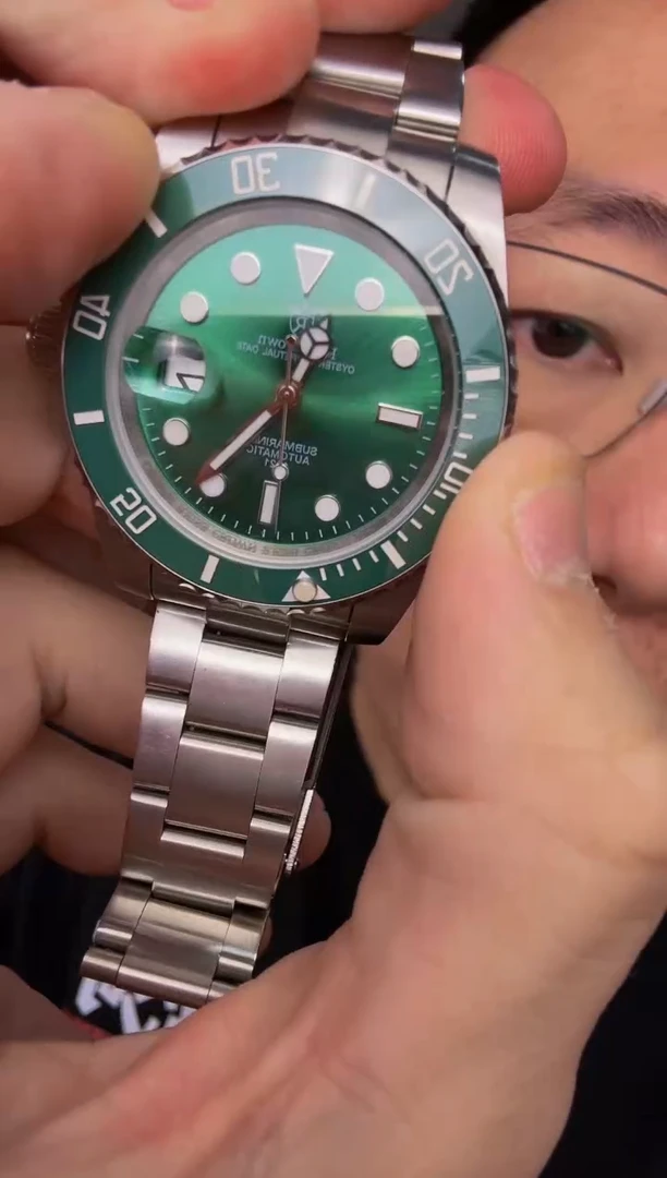 金属全自动机械手表6