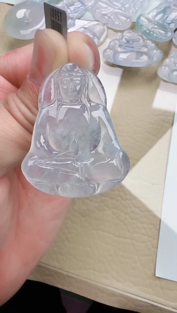 颈饰未镶嵌翡翠缅甸翡翠a货