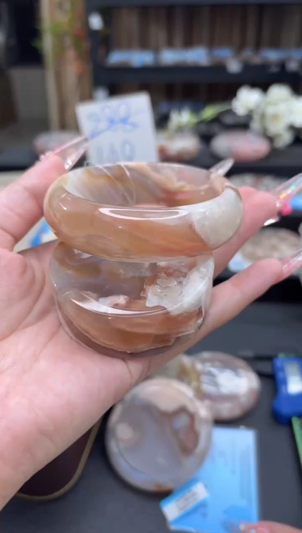 未镶嵌手镯石英质玉170(61圈赠送镯心)