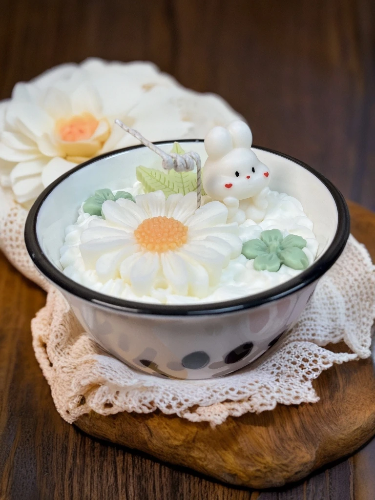 【主播拆（尺寸中款）】高端定制可爱INS风香薰蜡烛摆件