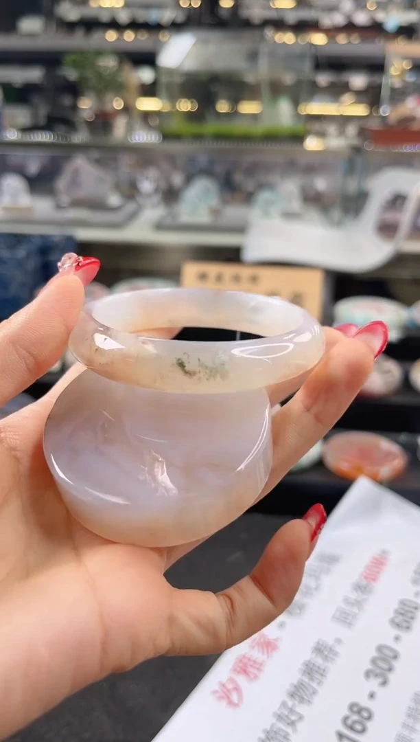 未镶嵌手镯石英质玉58圈口 （赠品镯心）366522