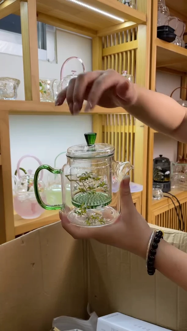 遇器梨花白燕神奇壶绿把