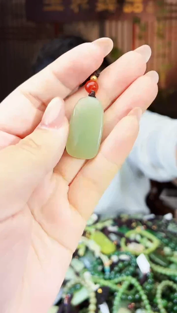颈饰未镶嵌和田玉拍一发一多样性发货