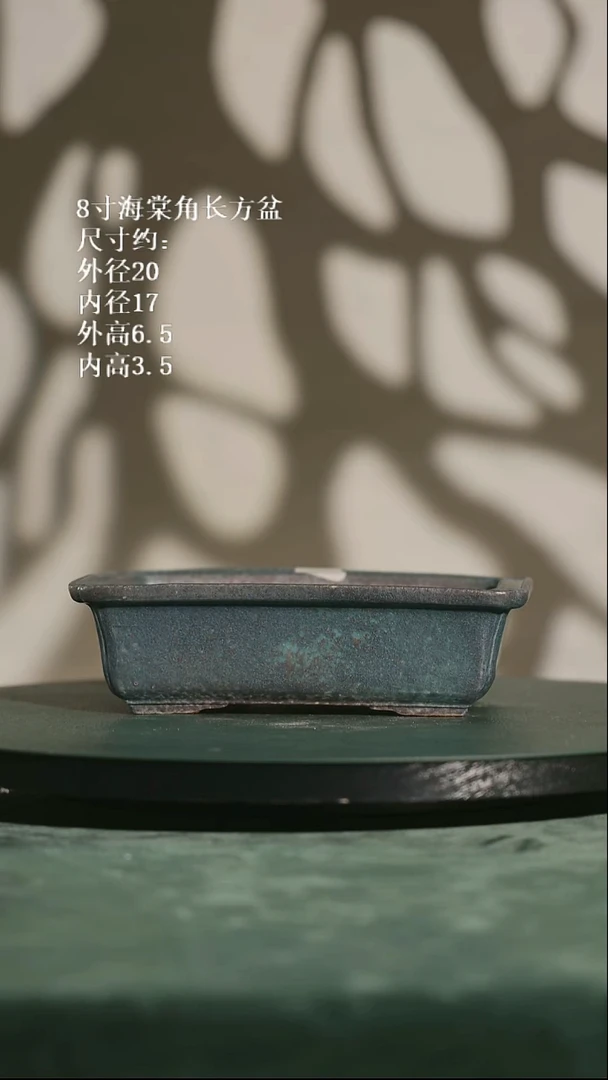 7.5寸海棠角长方盆 795变形