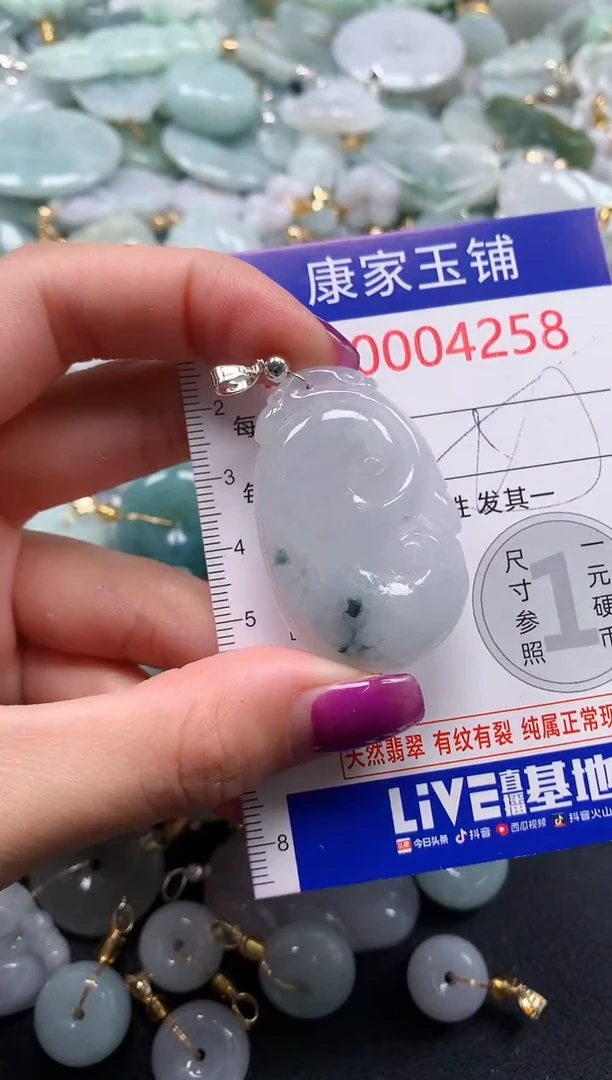 颈饰未镶嵌翡翠4258