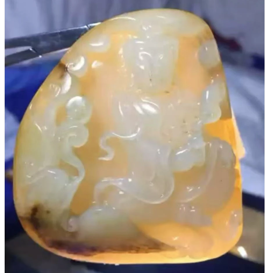 和田玉精品手把件