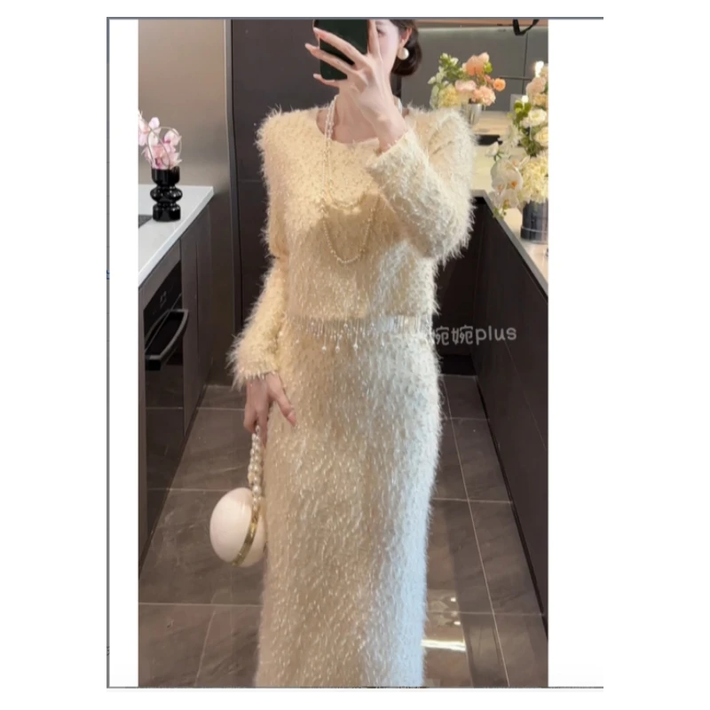 【婉婉定制】【沪上千金】杏色套装预CDW4TZ1327D