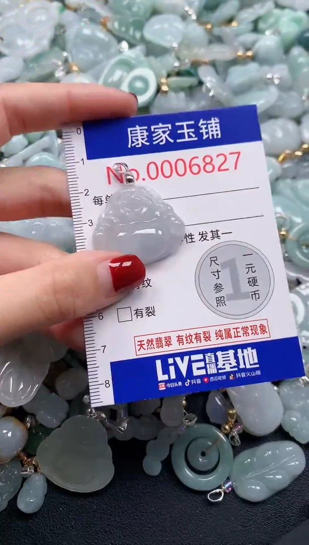 颈饰未镶嵌翡翠6827