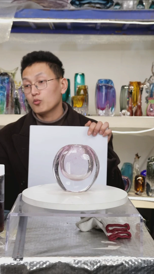 【闪购商品】琉璃【幻彩】高14精品琉璃微瑕福利